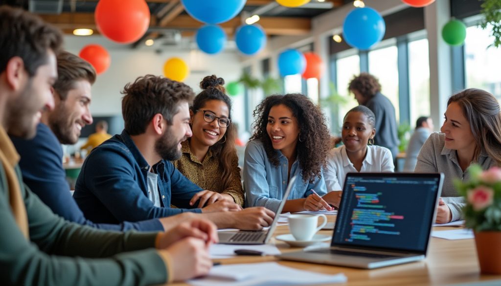 découvrez comment google cloud séduit des clients innovants et enthousiastes pour perfectionner et accompagner le développement de son ia de codage. un partenariat festif au service de la technologie !
