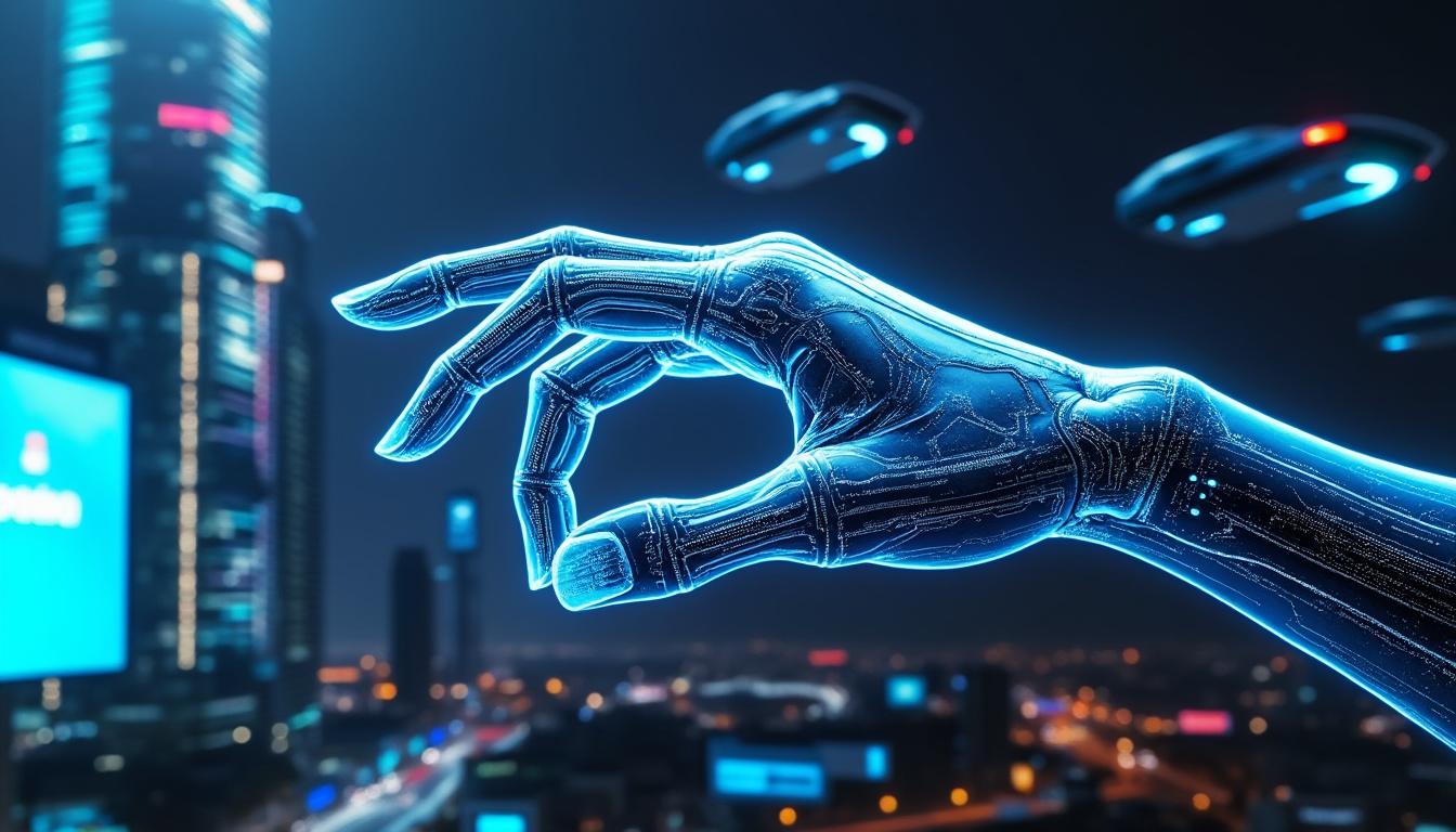 découvrez cette plateforme innovante où les robots interagissent avec le corps humain, permettant aux intelligences artificielles de solliciter vos mouvements pour une expérience immersive et connectée.