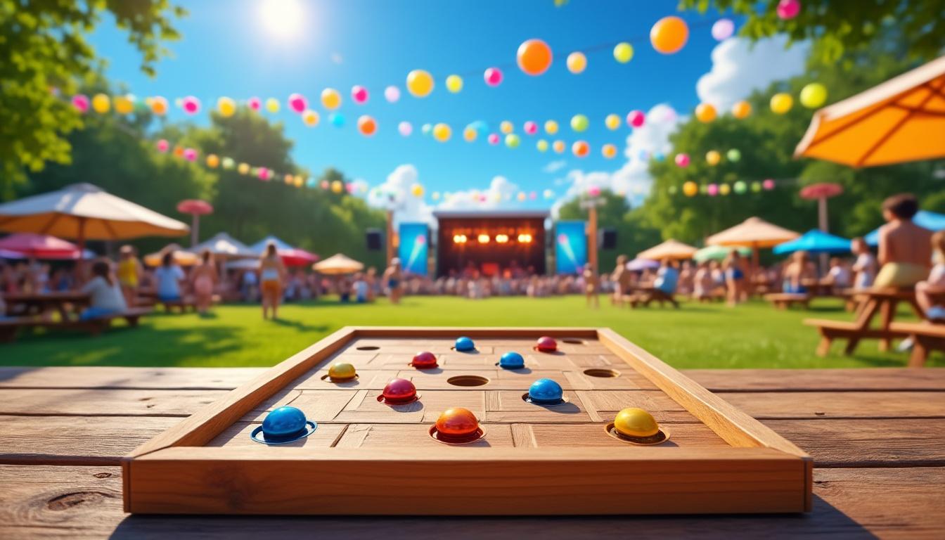 participez au summer palets fest à lanrivain : palets sur planche, concerts live et dj set pour une fête estivale conviviale et pleine d'animations inoubliables.