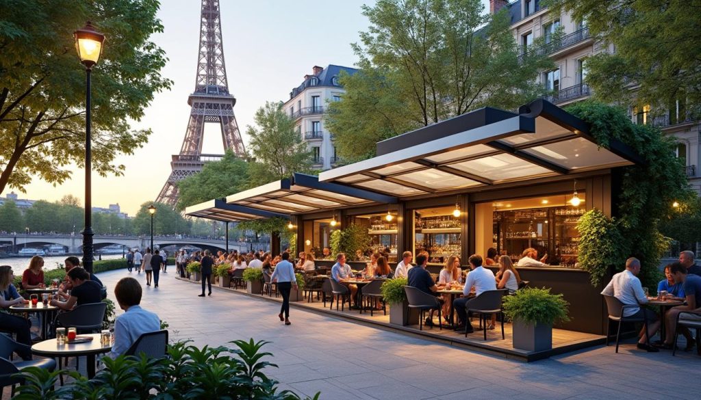découvrez les meilleures terrasses abritées à paris et en île-de-france en 2026 pour profiter de moments agréables en toute tranquillité, quelles que soient les conditions météorologiques.