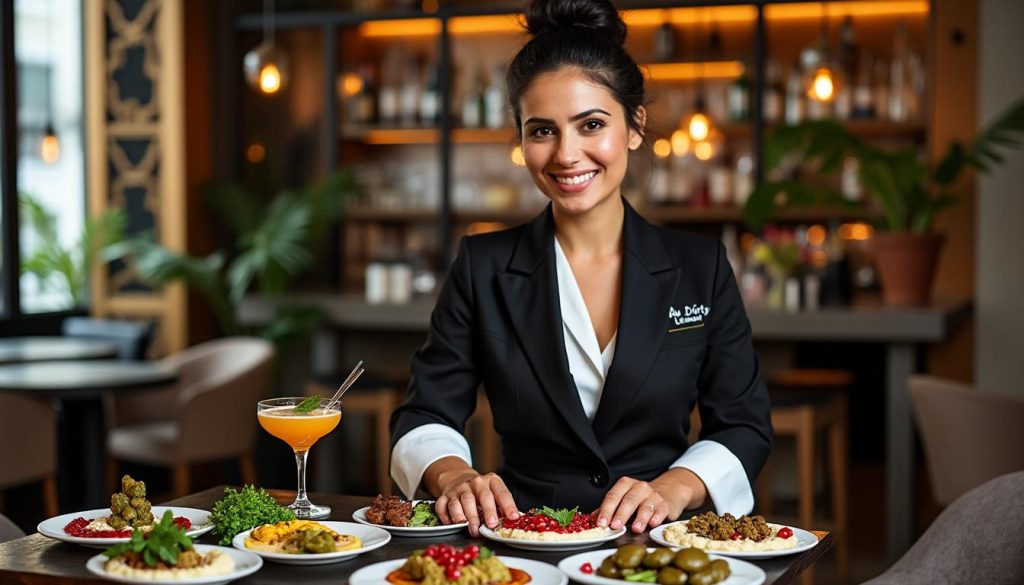 découvrez l'expérience unique du dirty lemon avec ruba khoury, gagnante de top chef moyen-orient, et dégustez ses cocktails raffinés accompagnés de tapas savoureux.
