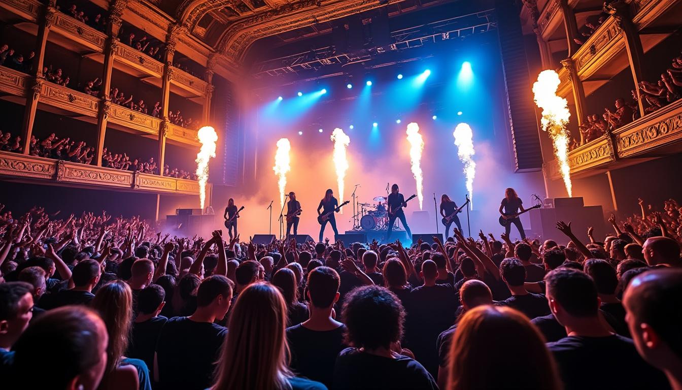 découvrez la cérémonie les foudres au bataclan, un événement vibrant qui célèbre l'excellence du métal français dans une ambiance éclatante et festive.