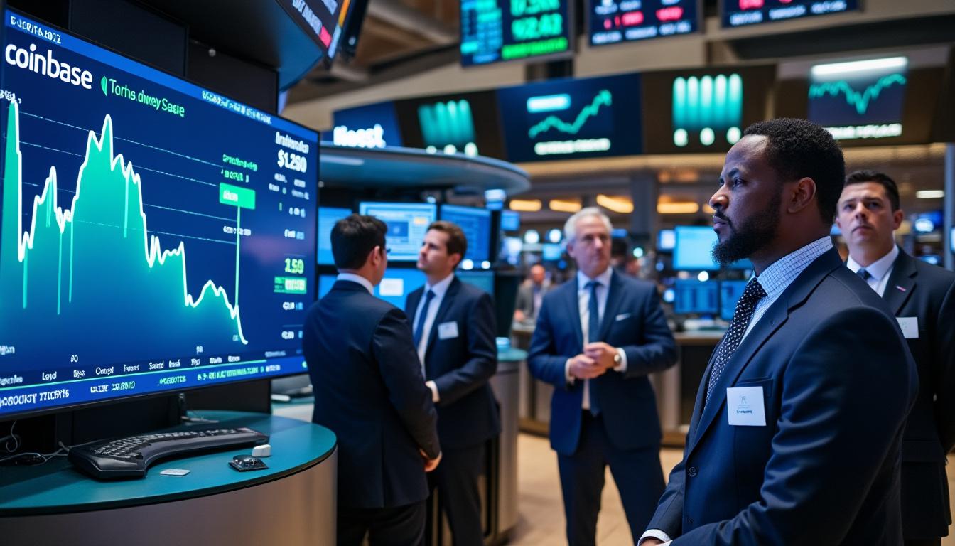 découvrez comment les doutes des utilisateurs à propos de l'intelligence artificielle impactent négativement le cours de l'action coinbase.