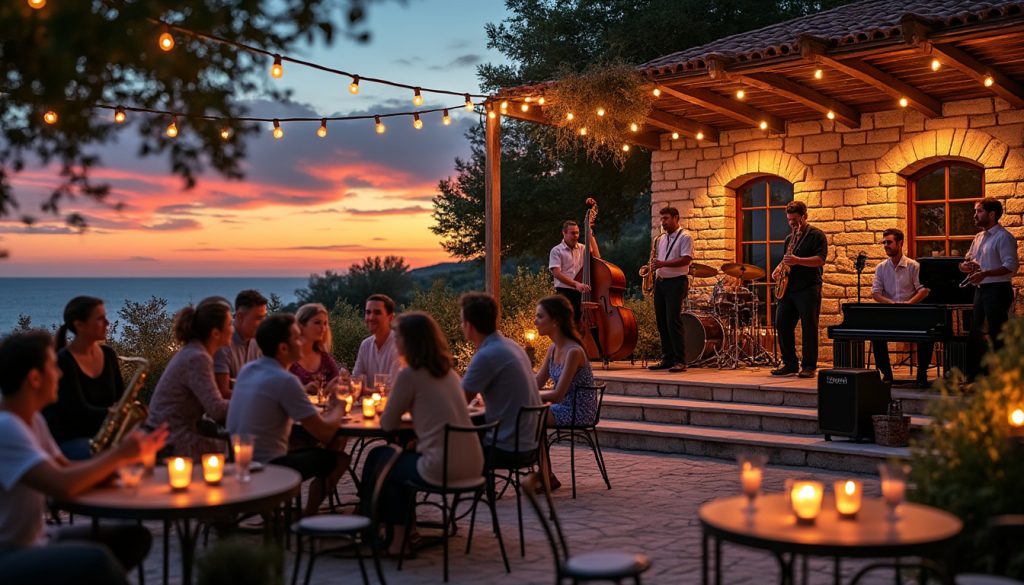 découvrez jazz à aiacciu : quatre soirées inoubliables de jazz live au casone, du 1er au 4 juillet. ambiance unique et artistes de talent vous attendent pour un événement exceptionnel.